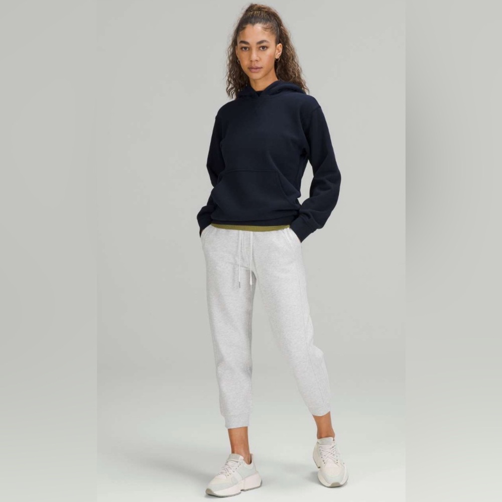Lululemon Scuba High-Rise Cropped Jogger Heathered Core Ultra Light Grey